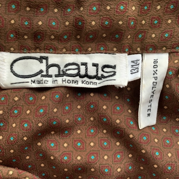 Vintage Chaus Boho Prairie Cottagecore Top Shirt - Picture 9 of 15